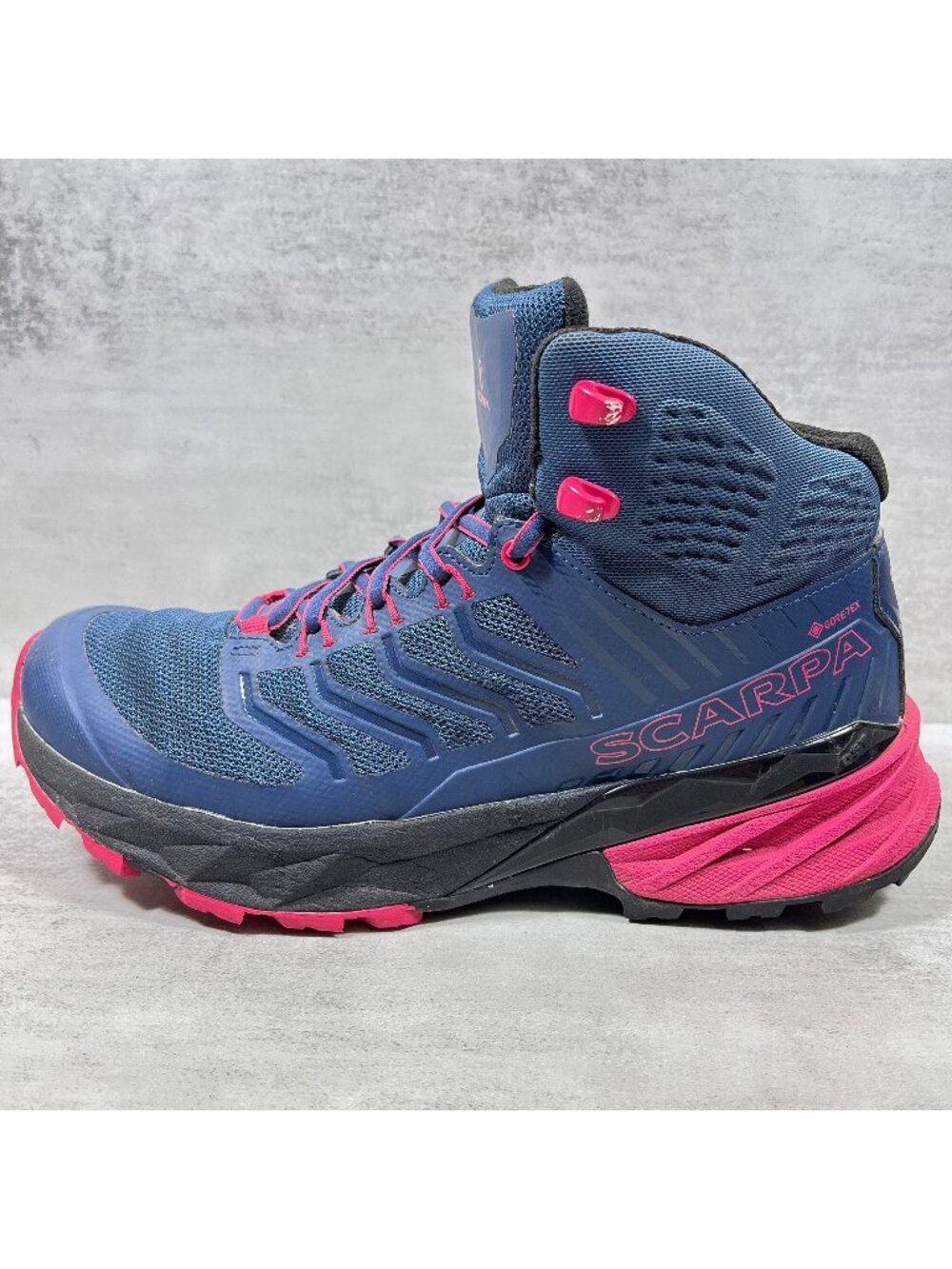 Scarpa Rush Mid GTX Gore-tex Hiking Boots - Women's Size 8 - Blue